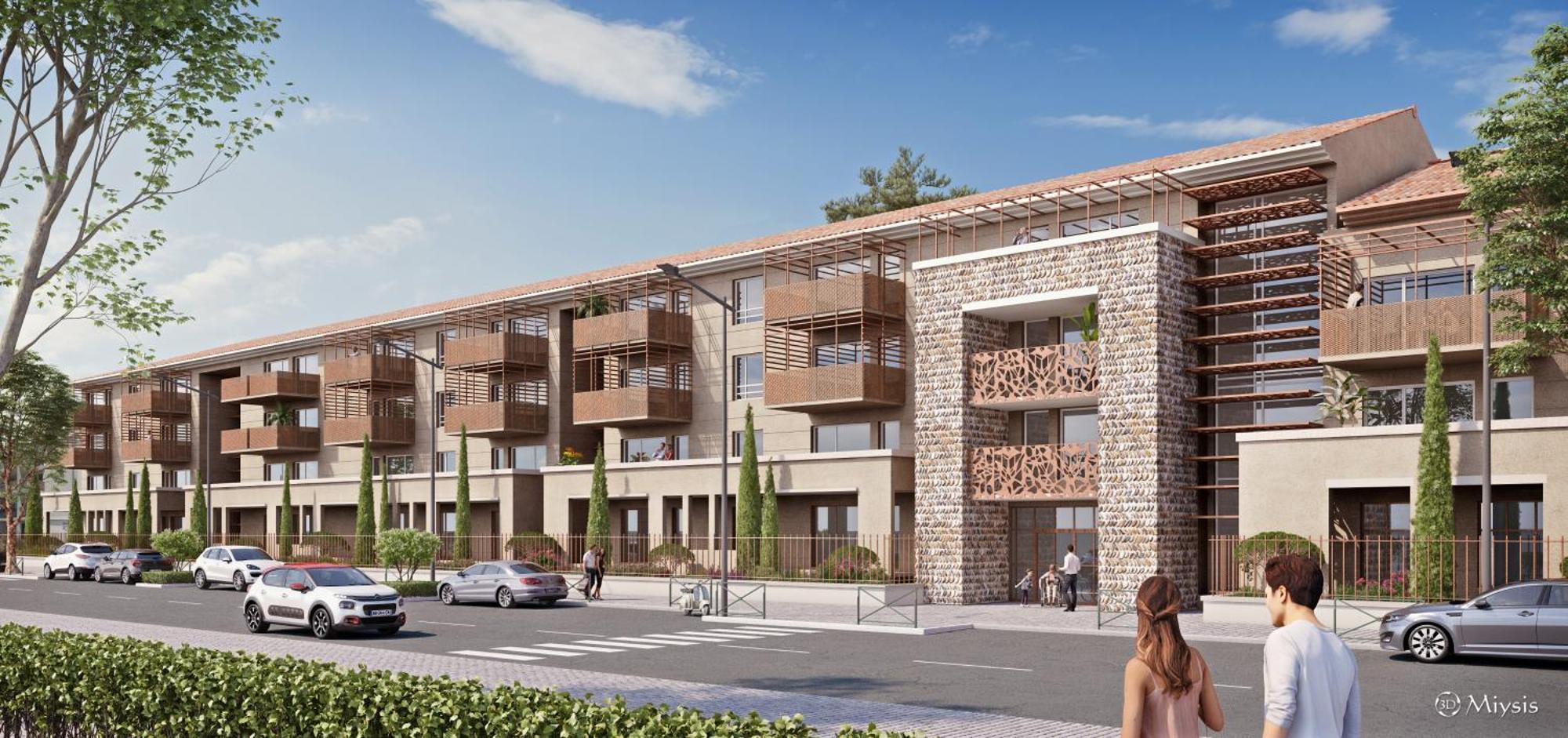 Domitys L'Oustaou Aparthotel Saint-Martin-de-Crau Buitenkant foto